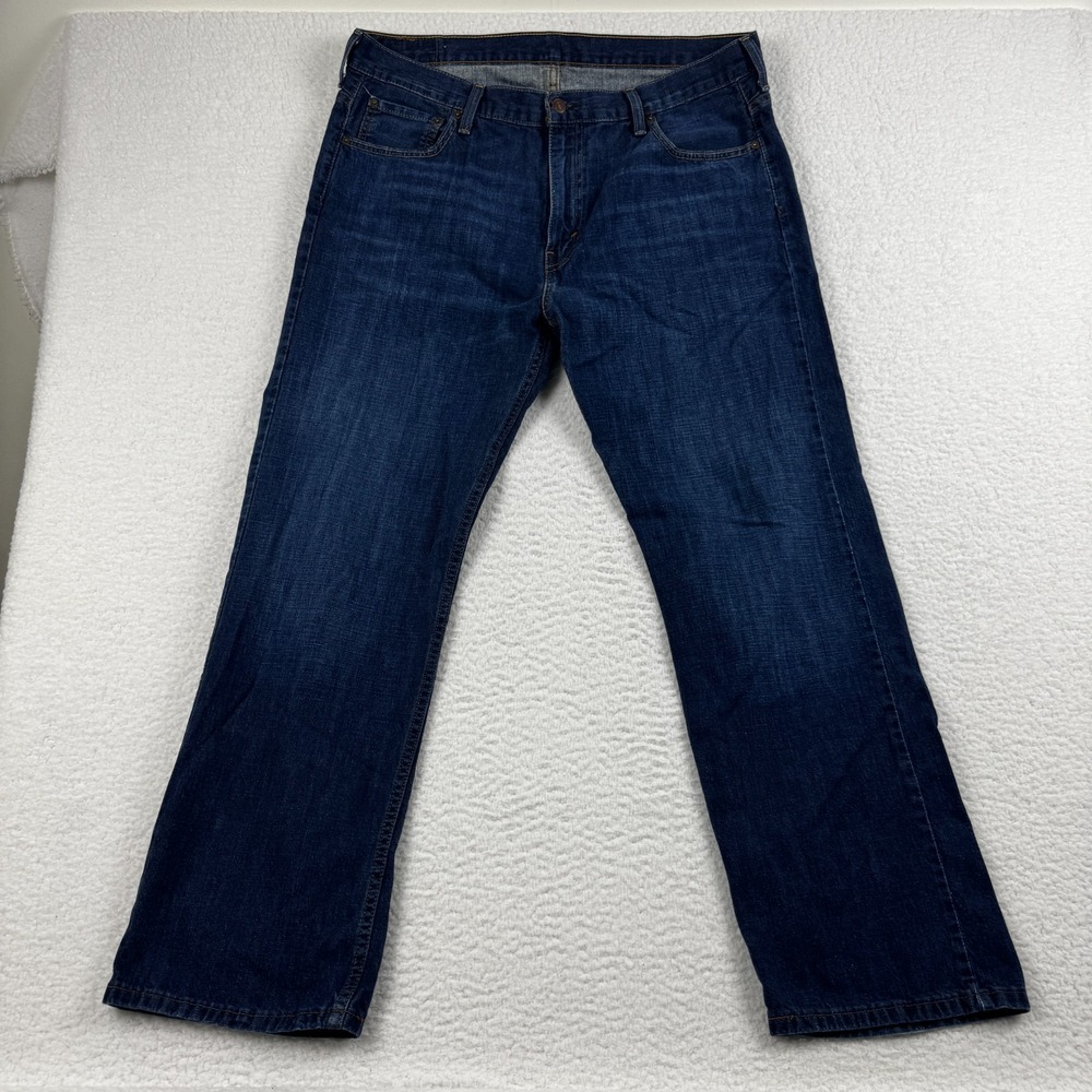 Levi's 569 Loose Fit Straight Leg Jeans Mens 36x32 Blue Denim Cotton Mid Rise - Picture 1 of 12